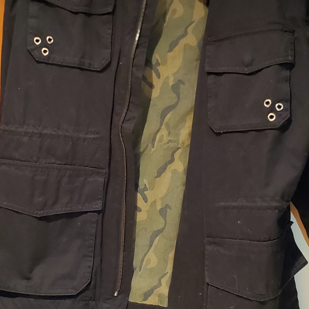 Black Epic Threads black jacket size 20
